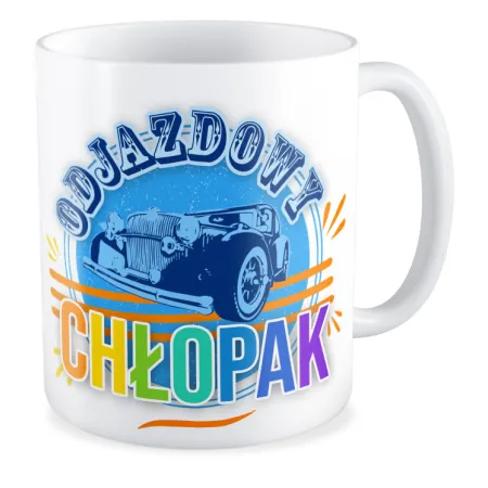 Kubek na DZIEŃ CHŁOPAKA Odjazdowy chłopak